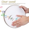 Abaodam 10 Inch Hand Drum Percussion Wood Frame Drum with