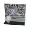 Acrylic Single Baseball Display Case with Horizontal Photo Holder