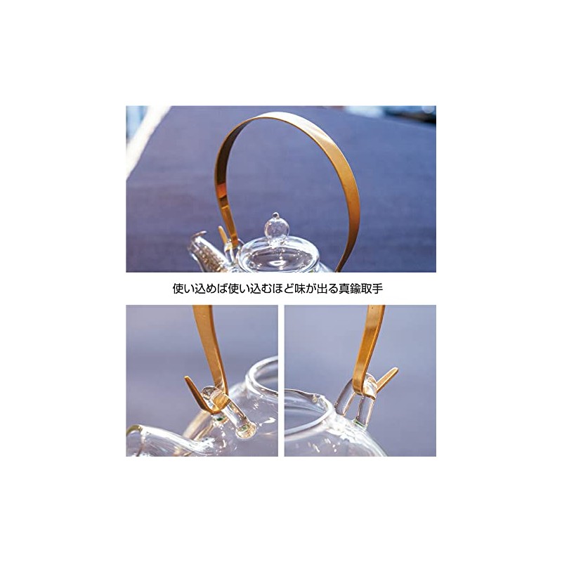 Glass Workshop Craft-U Round Pot 0.5L [Made in Japan]