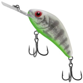 Salmo Rattlin Hornet Floating Wobbler, Salmo Colours: Ghost Perch, Length / Weight / Running Behavior / Diving Depth: 5.5 cm / 10.5 g / Floating / 2-4 m