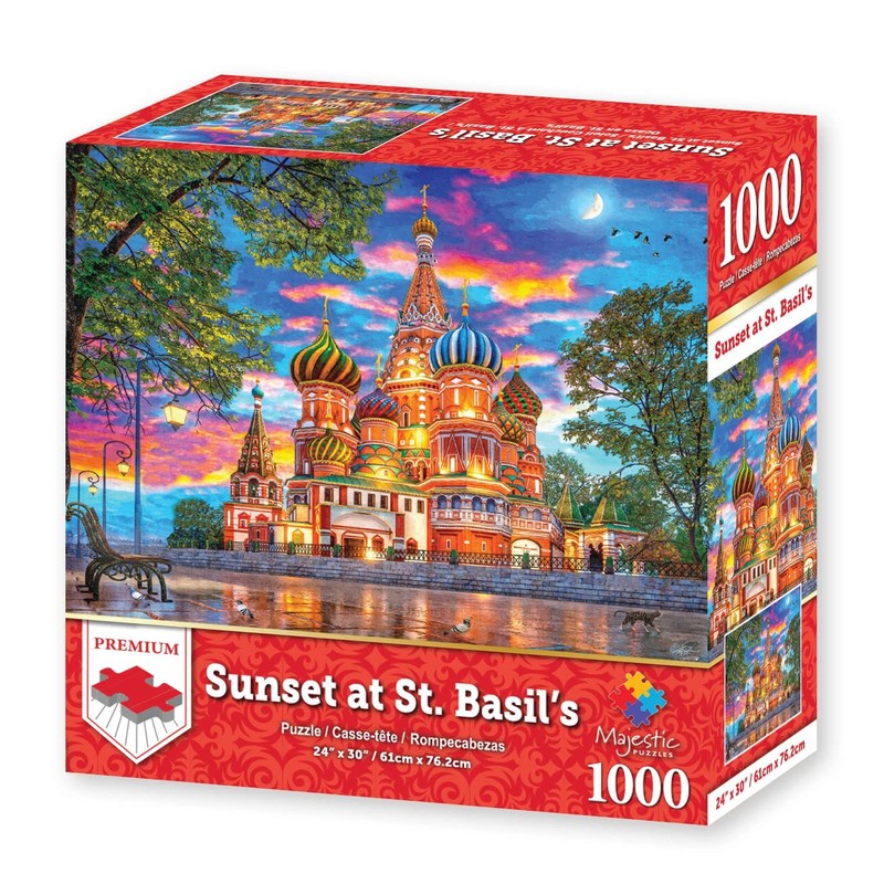 Majestic by Springbok - Sunset at Basil's - 1000 Piece