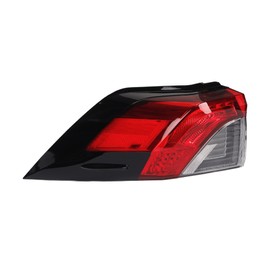 Dasbecan Left Driver Side Outer Tail Light with Wire Harness Compatible with Toyota RAV4 2019 2020 2021 Replace 81550-0R090 TO2805148 Rear Brake Lamp (No bulb inside)