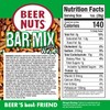 BEER NUTS Bar Mix w/Wasabi - Pretzels, Cheese Stix, Sesame