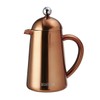 La Cafetière Havana Copper Stainless Steel Double Walled Cafetière, Three