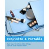 Denture Bath Case, Denture Cup, Leak Proof Portable Retainer Case,