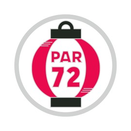 Tabata GV0883 V Golf Marker, Magnet, Green Marker, Cute Design, Ground Golf, Magnets, Color That Stand Out From The Lawn, Golf Equipment, Competition Prize, Present, Japanese Souvenir, Japanese