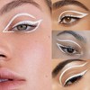 Matte White UV Reactive Eyeliner & Face Paint Pen –