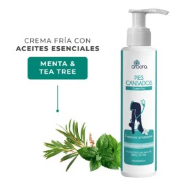 Crema Hidratante Pies Cansados Menta + Mentol + Tea Tree