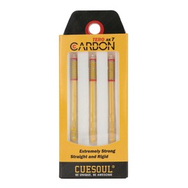 CUESOUL TERO AK7 Carbon Dart Shafts/Stem Built-in Spring Telescopic,Set of 3 pcs