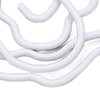100pcs Rose Shape Paper Clips Increased Slip Resistance Lightweight Metallic