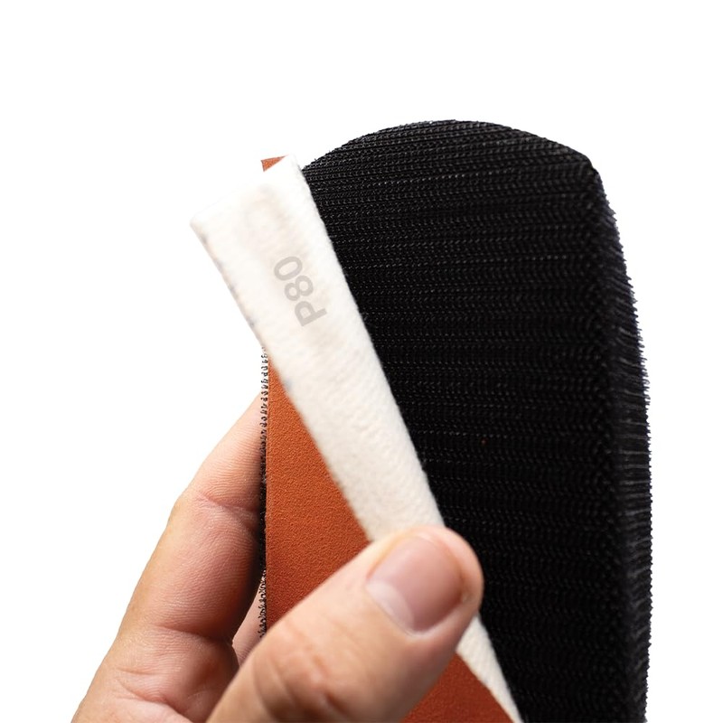 LAUCO Premium 80 Grit Ceramic Grain Hook & Loop Sanding