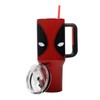 Bioworld Deadpool Nerdin' Since The 90s 40 Oz Stainless Steel