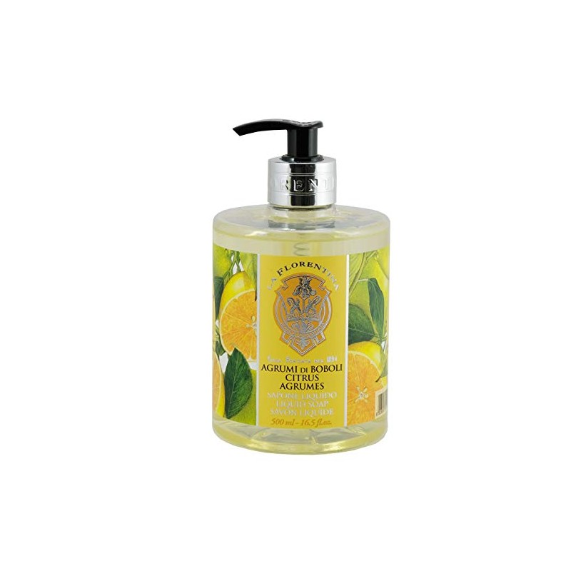 La Florentina Liquid Soap, Boboli Citrus Body Soap, 16.9 fl