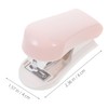Operitacx Mini Stapler Coloured Stapler Student Small Stapler Hand Stapler