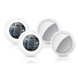 2025 New [Apple MFi Certified] (iOS Only) Tracker Air Tags-4 Pack, Bluetooth Tracker for Apple Find My, Replaceable Battery, Key Finder and Item Locator Smart Tag for Keys, Bags, Luggage, Pets, Wallet