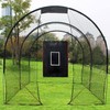 Supvision Batting Cage Backstop with Strike Zone Heavy Duty PVC