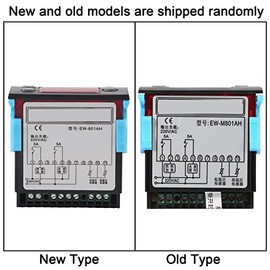 Solar Water Temperature Controller, AC 220V 5A Digital Temperature Controller Intelligent Temperature Controller Switch with Sensor Probe for Solar Water Heater EW-801AH Thermostat Thermostat