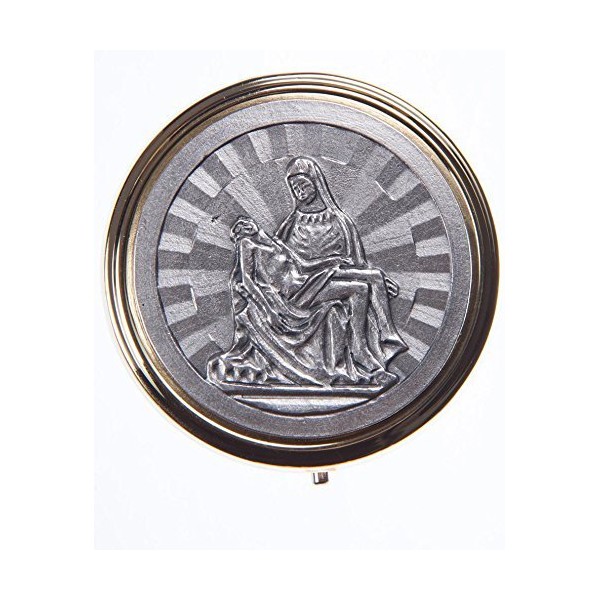 Holy Communion Pyx 6.5 cm diameter x 2 cm deep.