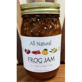 Amish Trading Post FROG JAM ( fig, Rhubarb, Orange, Ginger)