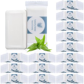 Kacctyen 200 Pcs 0.35oz Mini Bar Soap Bulk Travel Soap Individually Wrapped Bulk Hand Soap Hotel Soap Bars Travel Size Toiletries for Vacation Hospitality Guest Bathroom Rentals