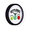CafePress Kettlebells 10" Wall Clock for Livingroom, Kitchen, or Office