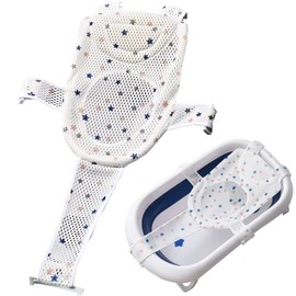 Baby Bathtub Reducer Pillow for Baby Bathtub Adapter with Universal Bracket Padded Cushion Breathable and Non-Slip for Newborn
