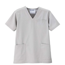 Nursery Scrub (Cool), Cool to Touch, Non-transparent, Medical Lab Coat, Unisex, 10 Colors Available, gray