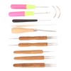 12pcs Dreadlocks Tool Set Dreadlocks Crochet Hook Hair Locking Tool
