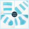 Shimapan.com Cute Striped Socks Knee-High Socks Border Cosplay, happy, pink,
