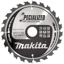 Makita B-32926 Specialized Blade for Cordless Saws 190x30x24T
