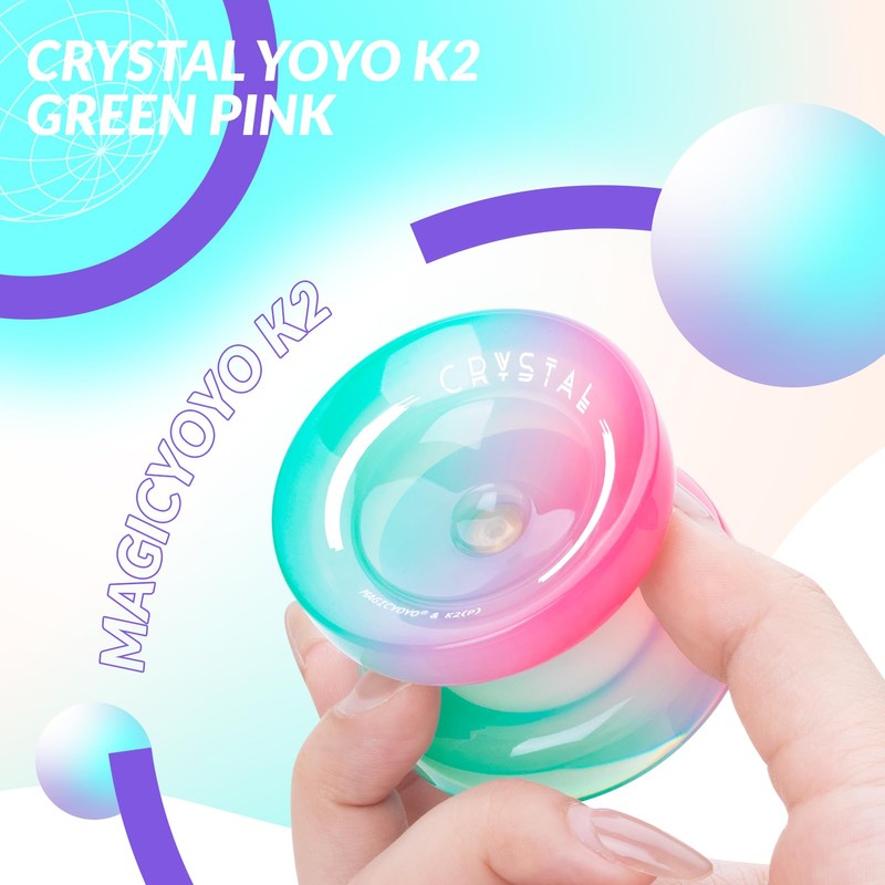 MAGICYOYO Responsive Yoyo for Kids Beginner, Professional Unresponsive Yo Yo