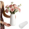 Modern White Ceramic Vase - Elegant Decor for Home &
