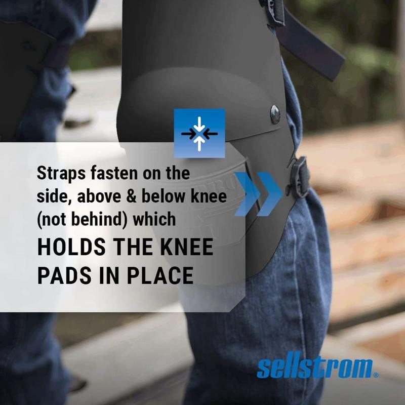 Ultra Flex III KneePro Knee Pads for Construction, Gardening, Flooring
