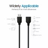 spinner.stores High-Speed USB to USB Extension Cable USB 2.0 Adapter