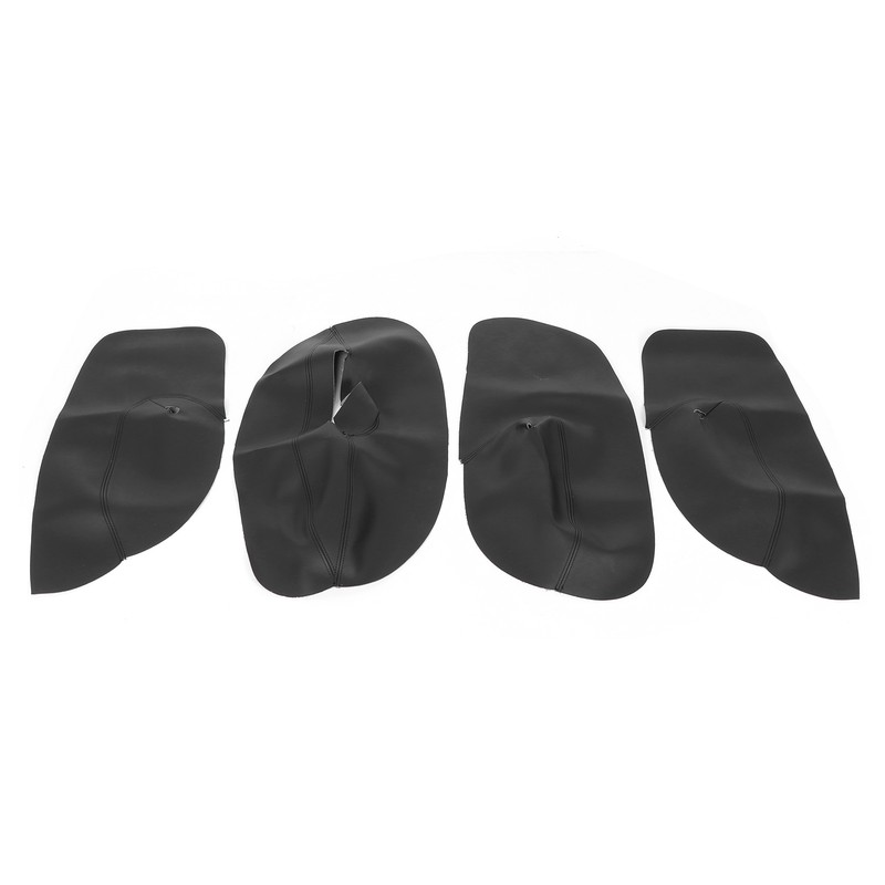 Car Door Armrest Cover Microfiber Leather Trim Sticker Fit for