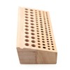 98 Holes Leather Craft Tool Wood Rack Wooden Punch Tool