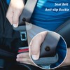 5 Sets Universal Seatbelt Stopper Kit, Snap-on Seat Belt Button
