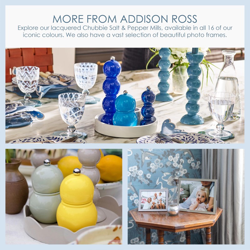 Addison Ross Battery Alarm Clock – Silent Sweep – Compact