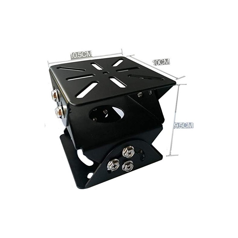 Rosebe Security Camera Pole Mounting Hardware Stay [Black] Security Camera