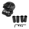 INFINAUTO Skull Shift Knob, 7cm Universal for Automatic and Manual