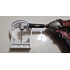 SnapnStrut Handy-Snap 79-93HS White Polypropylene Pipe Hanger - Surface Mount,