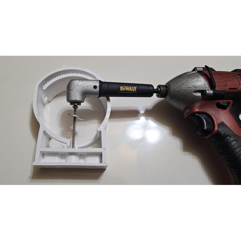 SnapnStrut Handy-Snap 79-93HS White Polypropylene Pipe Hanger - Surface Mount,