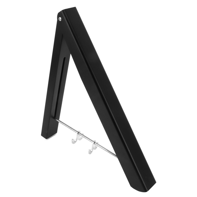 Retractable Clothes Hanger Rack Foldable Wall Mounted Aluminium Folding Clothes