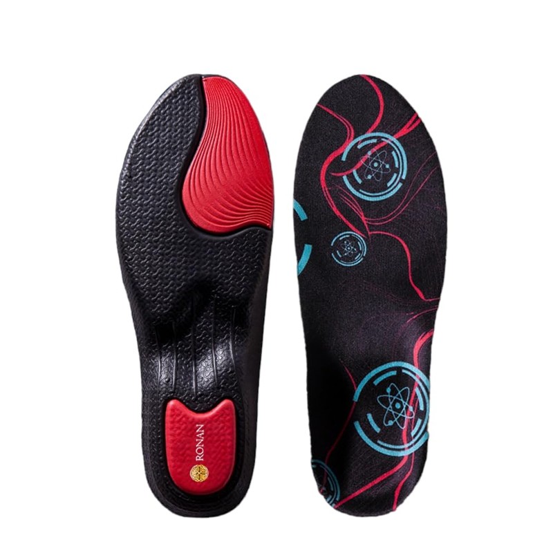 RONAN. Work Insoles Black Size 9-10