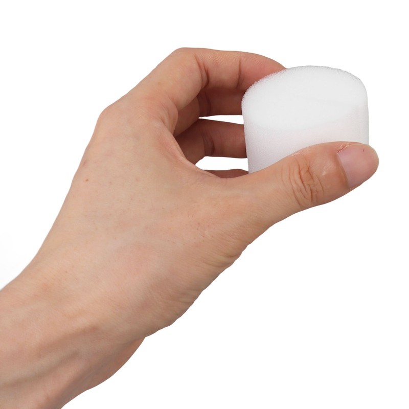 100PCS Net Cups with 100PCS Sponges Plastic Breathable Bottomless Garden