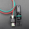 Air Charge Temperature Sensor & Connector Compatible with Chrysler Dodge