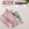 AfitLulu Shoulder Bag for Women, Crescent Bag Tie-dye Style Underarm