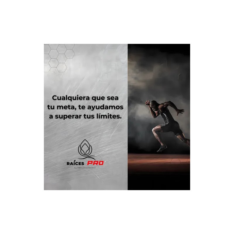 Creatina Monohidratada Races Pro 100 Cps Vegana Sin Gluten