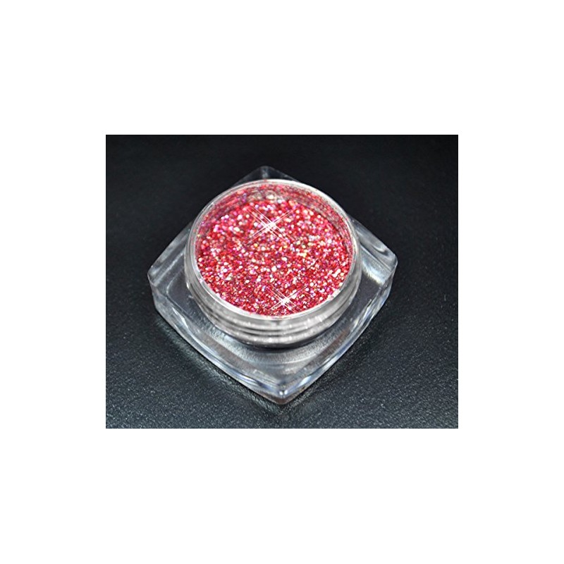 Premium Glitter Powder Red Dwarf for Nail Art