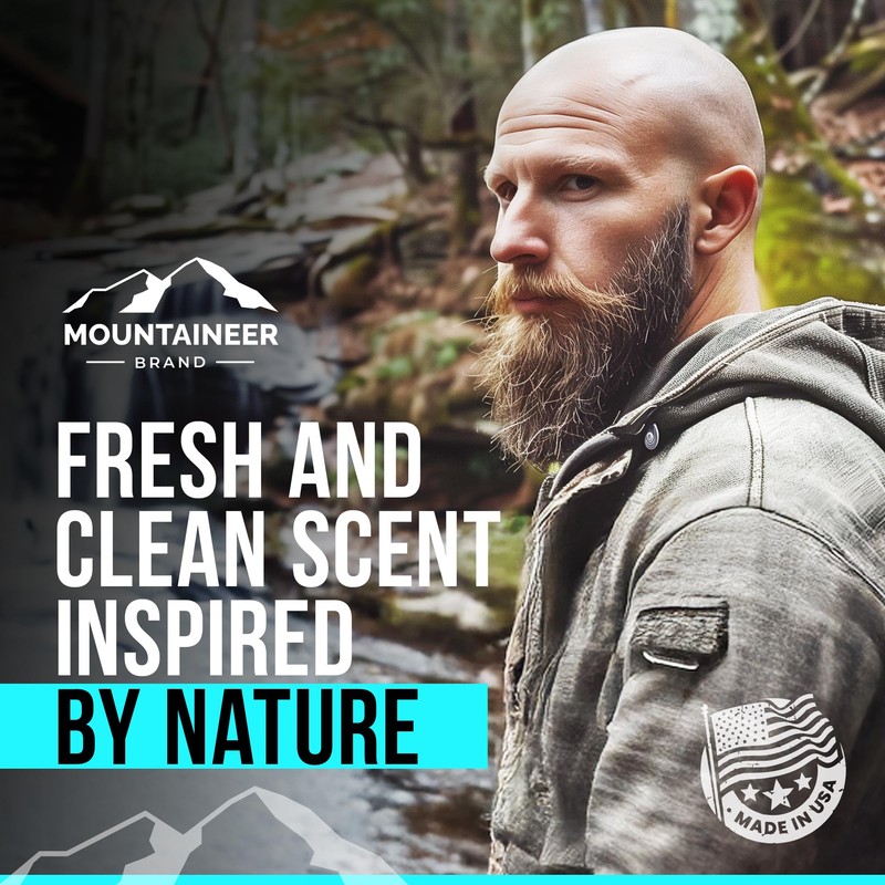 Mountaineer Brand Natural Moisturiser with Fresh & Natural Scent |